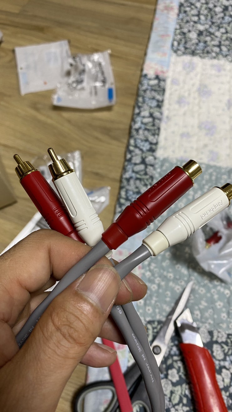  RCA케이블 제작