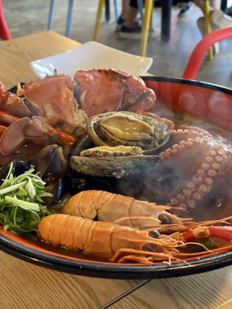  제주도 해물라면 바다를 담은 제주애월맛집