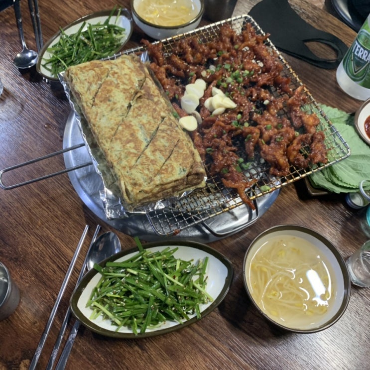  스트레스 받는날!!매운게 땡기는 날!! 내 인생 닭발 엽기꼼닭발 항상 줄서는 맛집 왕십리맛집,보문맛집