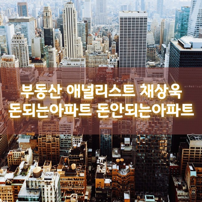  부동산 애널리스트 채상욱이 알려주는 돈되는 아파트