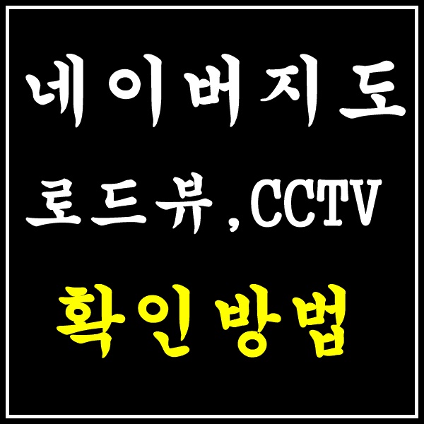  네이버지도 로드뷰 거리뷰 CCTV까지 한 번에 확인하기