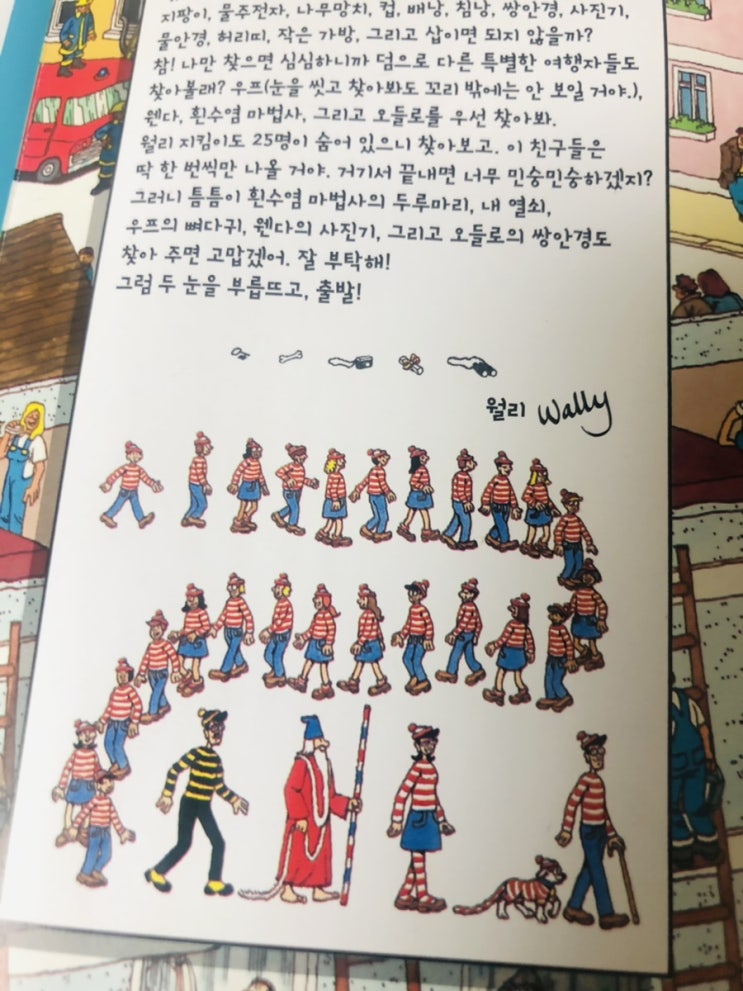 집순이 취미생활! 한권으로 보는 월리를 찾아서