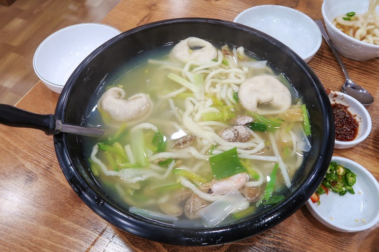  파주 문산 맛집 장단촌손칼국수, 맛은 괜찮지만..?