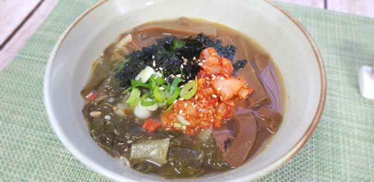 도토리 묵사발 맛있게 만드는 비법,집밥메뉴