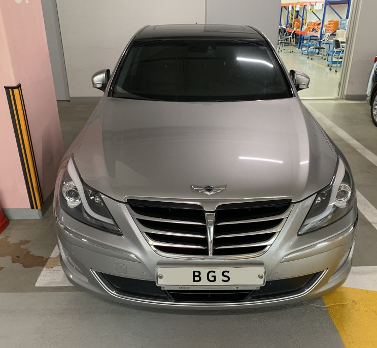 제네시스 BH LPG개조 LPG구조변경 작업 완료!