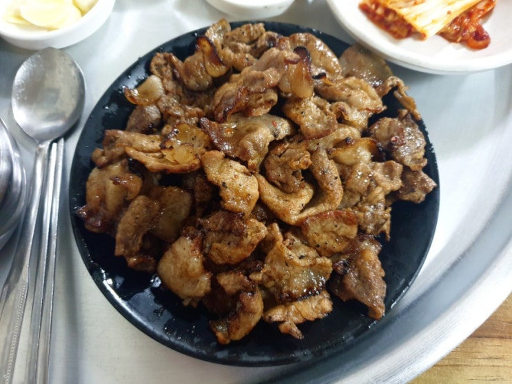  대구 칠성시장 연탄불고기 단골식당