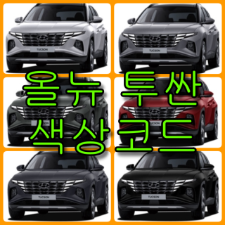  2021 올뉴 투싼 색상코드(컬러코드) 확인하고 자동차 붓펜(카페인트) 구매하는 법 - 라이프워크- Car,IT Review, Game