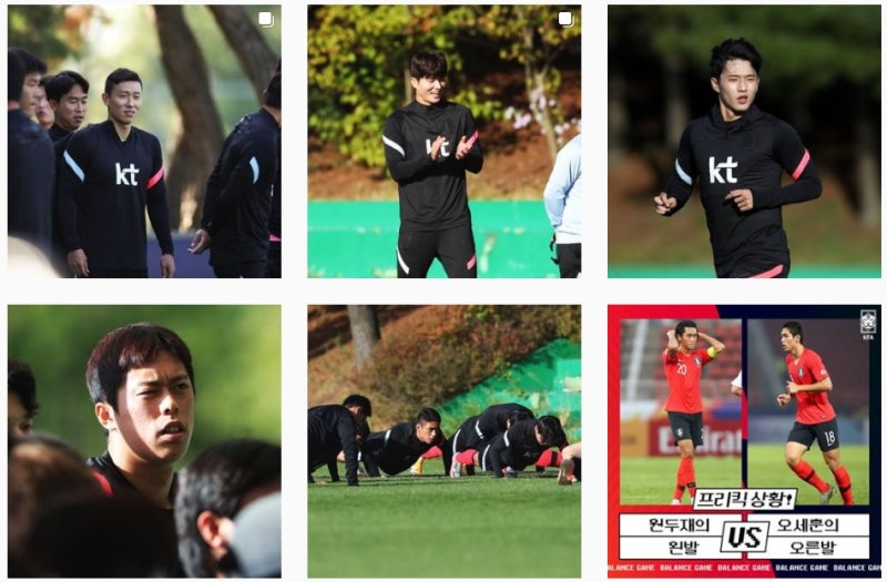 대한민국 축구대표팀 친선경기 최종명단 및 주요선수 알아보기(A대표팀, 올림픽축구대표팀)