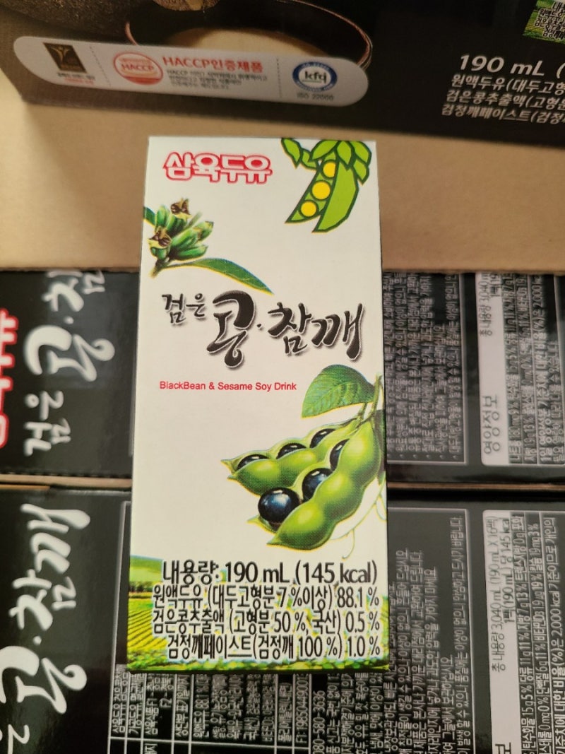 삼육두유 검은콩 참깨 구매후기