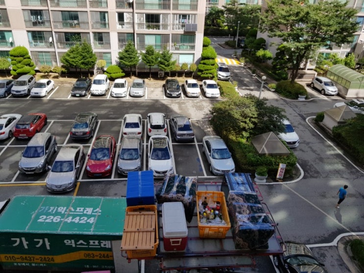  전주포장이사 가가익스프레스 오늘은 현대아파트에서 바구멀입니다^^