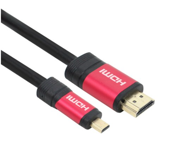 [전자부품]넥시 레드메탈 MICRO HDMI V2.0 모니터케이블