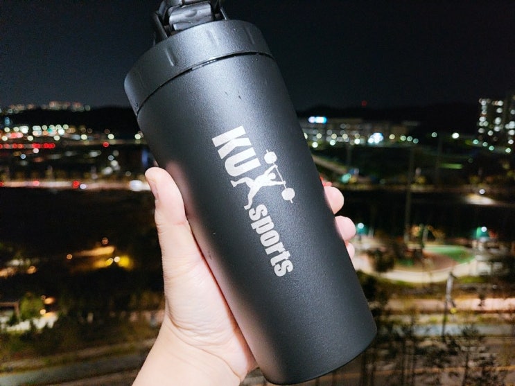  스테인레스 단백질쉐이커 쿠스포츠 사용해봤어요