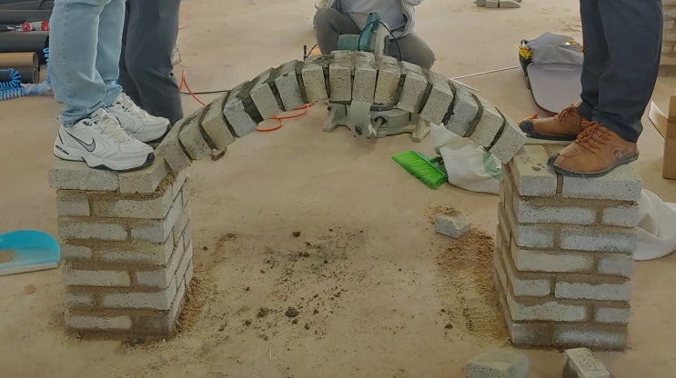  호남직업전문학교 건설훈련과정 [습식혼합]