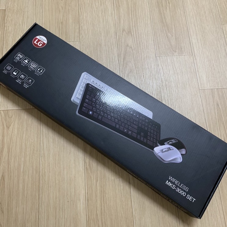  LG일체형pc 무선키보드 마우스 구매후기 mks-3000