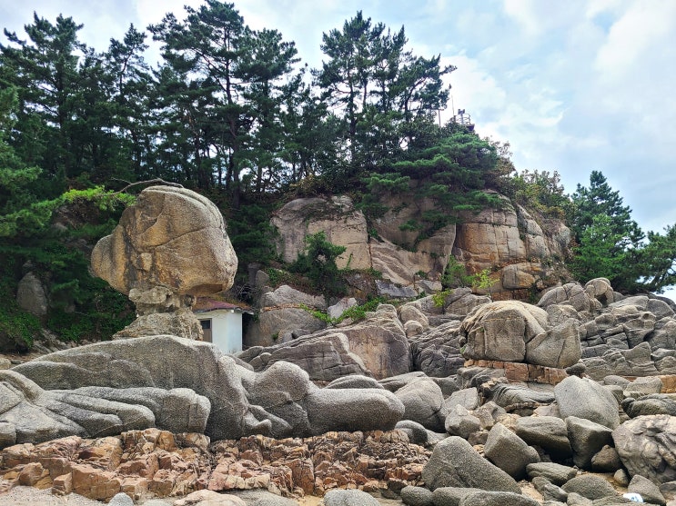  강원 고성 죽왕면 서낭바위, 오호항