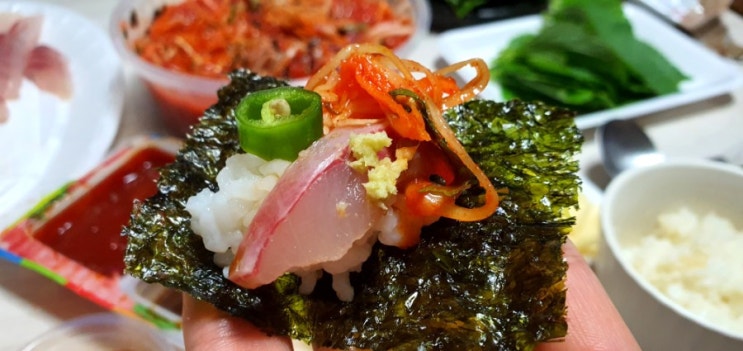  구미 옥계동 맛집, 금미수산 (feat. 밀치, 물회)