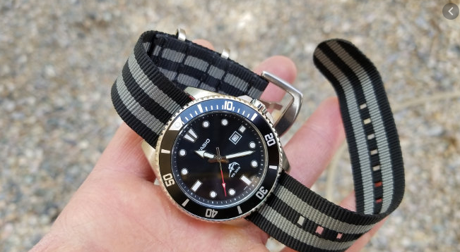 Casio duro nato strap deals