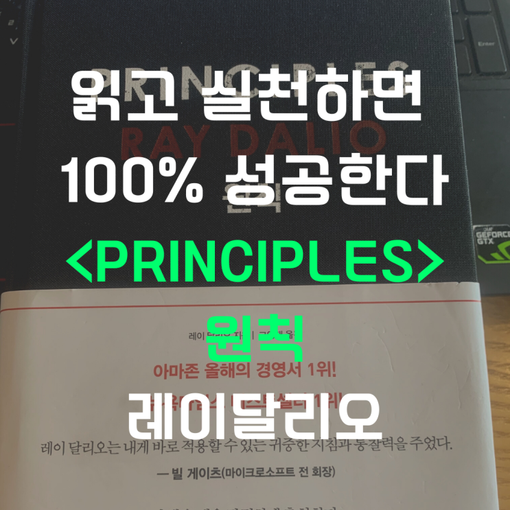 읽고 실천하면 100% 성공하는 책 Principles"원칙"