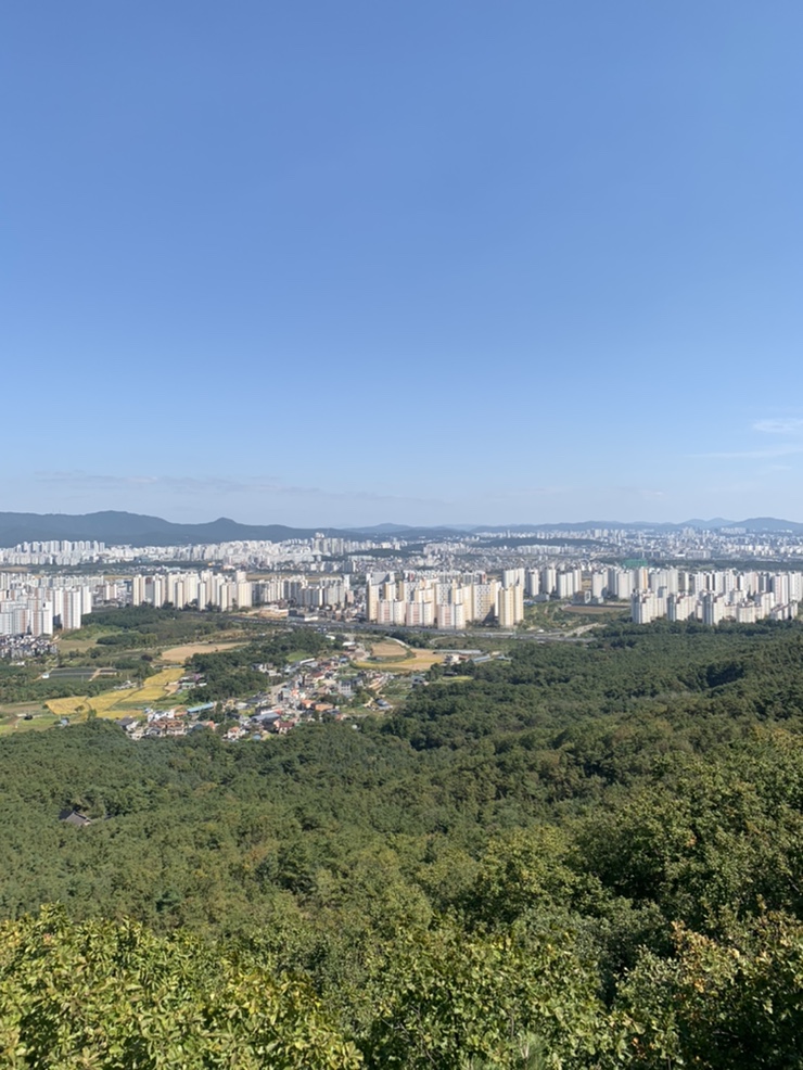  수원 칠보산 등산코스, 왕복1시간소요