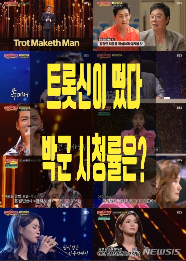 트롯신이 떴다 특전사 박군 시청률은? 트롯신이 떴다 특전사 박군 시청률은?