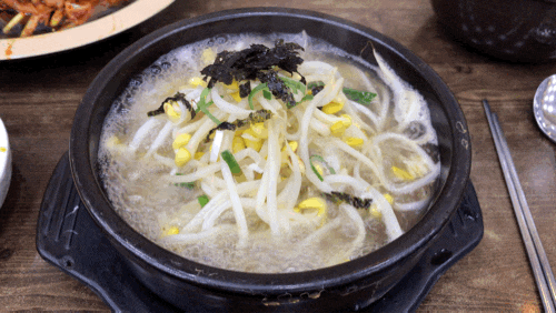 술안주 파제육두루치기 콩나물국밥 불당동 콩심 / 천안식후감