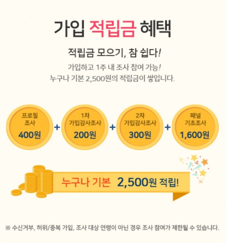  엠브레인 패널파워 가입하고 적립금받자 경품은 자동응모!