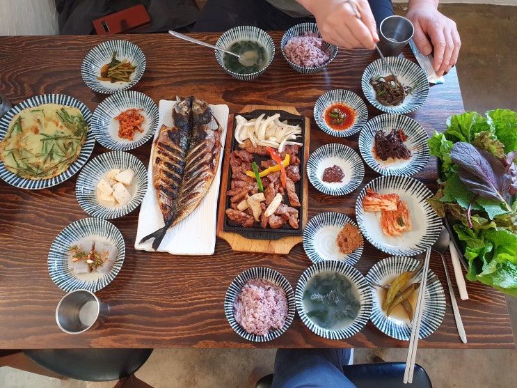 함덕맛집 창흥식당 제주가정식집밥 12,000원 정식