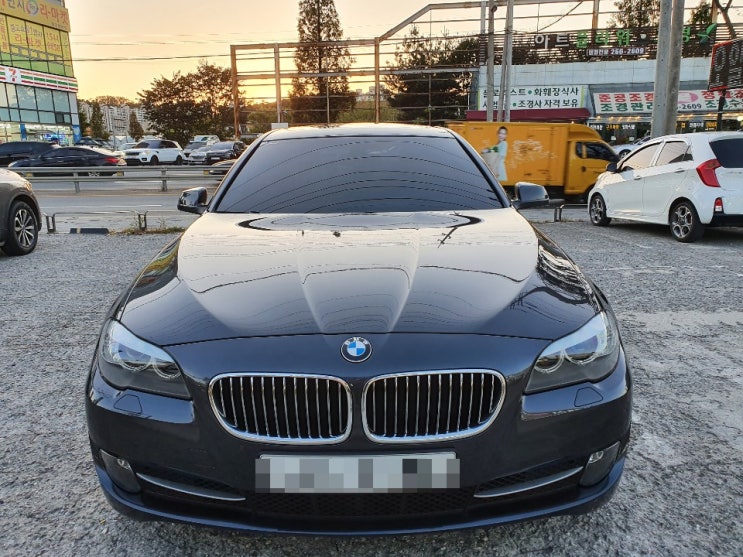  분당전면썬팅 BMW 520D 하버캠프 로얄본드 재시공