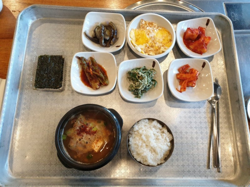 아침식사 가능한 문경시청 김태희청국장