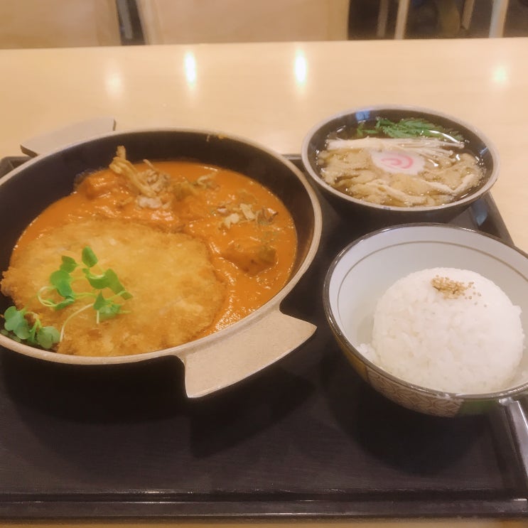 답십리국수나무 최애메뉴 로제돈까스정식 후기