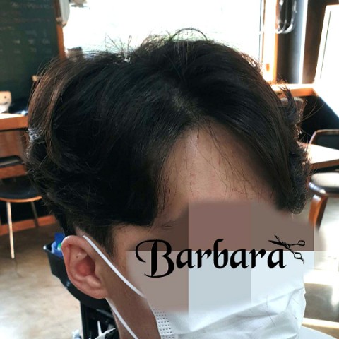  대전 1인 미용실 용운동 < 바바라헤어 > 가르마펌
