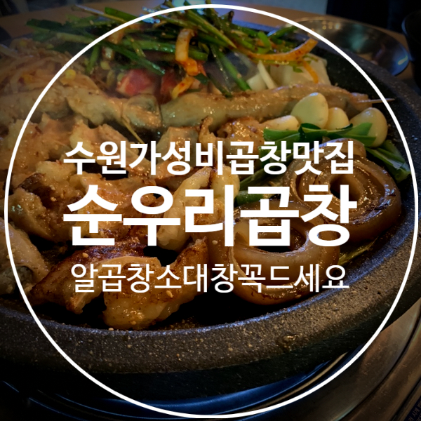 [순우리곱창]재방문의사 200% 수원 매탄동 곱창맛집(+알곱창, 소대창 적극추천)