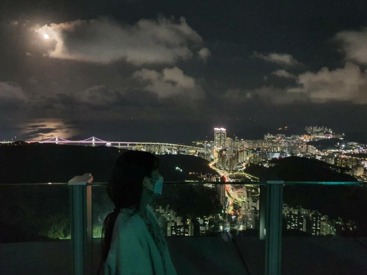  부산 황령산 야경 만족스러웠던 코스(주차팁)