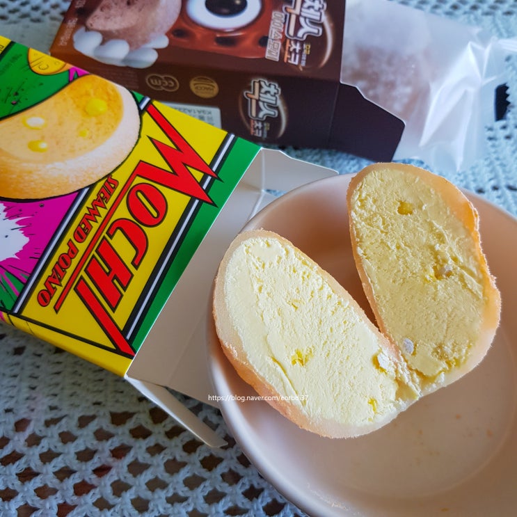  배라 이달의 맛 먹어봄 (˘˘), 미찐 감자 아이스모찌&첵스초코
