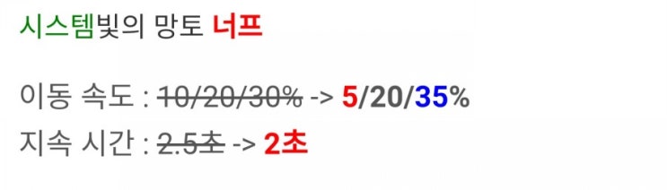 롤 10.21 패치노트#1: 밸런스조정