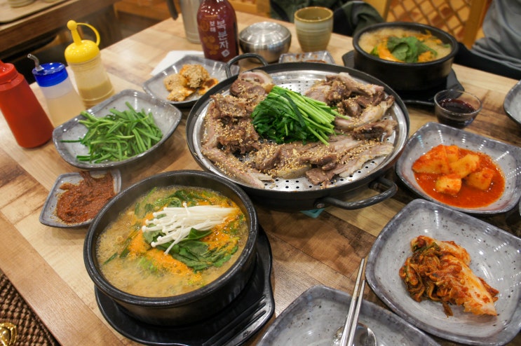  이대서울병원 맛집 / 발산역 보양식 으로 탁월했던 화순수만리염소탕