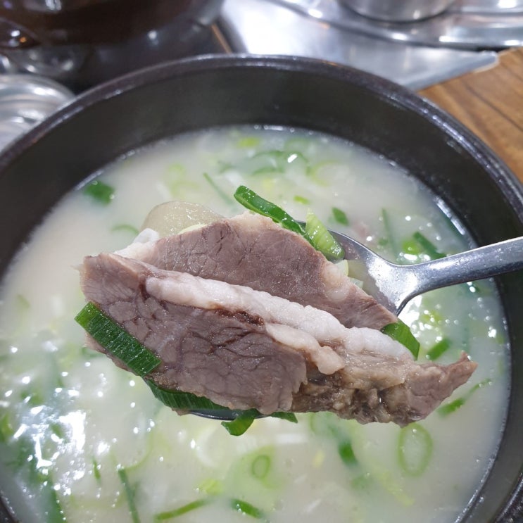  [춘천맛집]춘천에 닭갈비 말고 먹을거? 진한 국물이 일품인 춘천곰탕이 있어요!