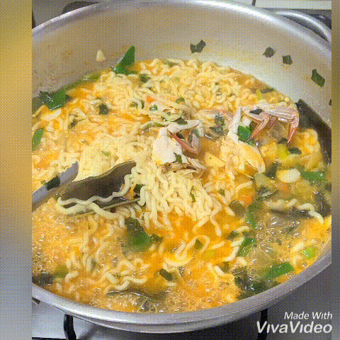  <활꽃게> 꽃게철, 꽃게 꽃게요리 꽃게라면 with 오뚜기 오동통면