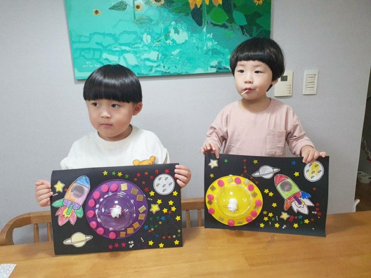  종이접시만들기-외계인친구