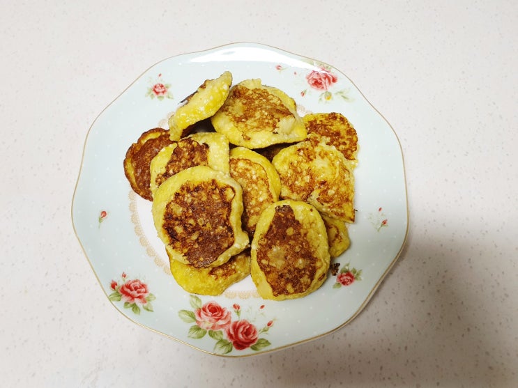  생후10개월 아기간식 바나나 핫케이크 맛나