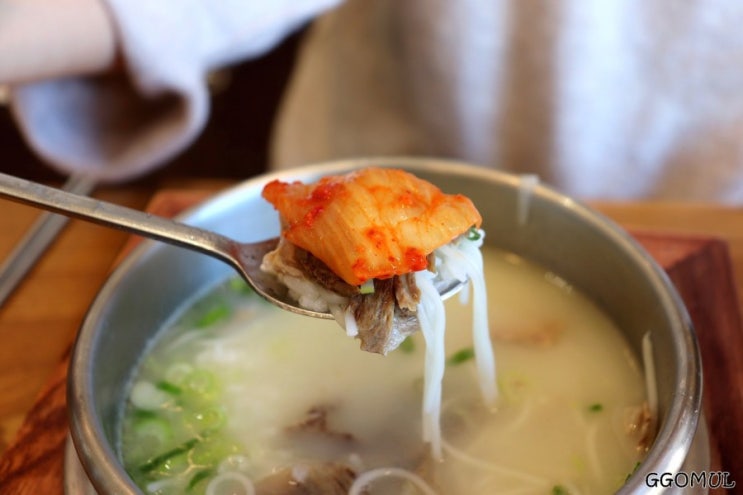 목포 평화광장 백종원의 인생설렁탕 그 맛은?