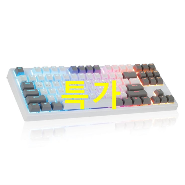  오늘 세일제품 콕스 엔데버 텐키리스 RGB PBT 방수 무접점 키보드! 이용하면서 느낀점!