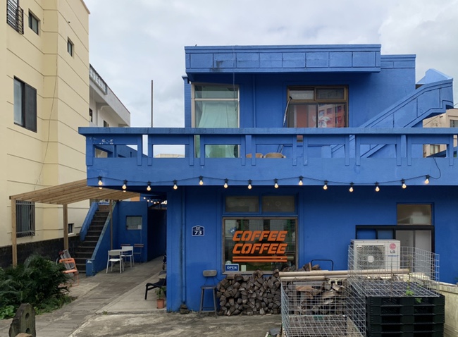  제주 서귀포 홍콩 분위기 : 카페블루하우스 BLUEHAUS