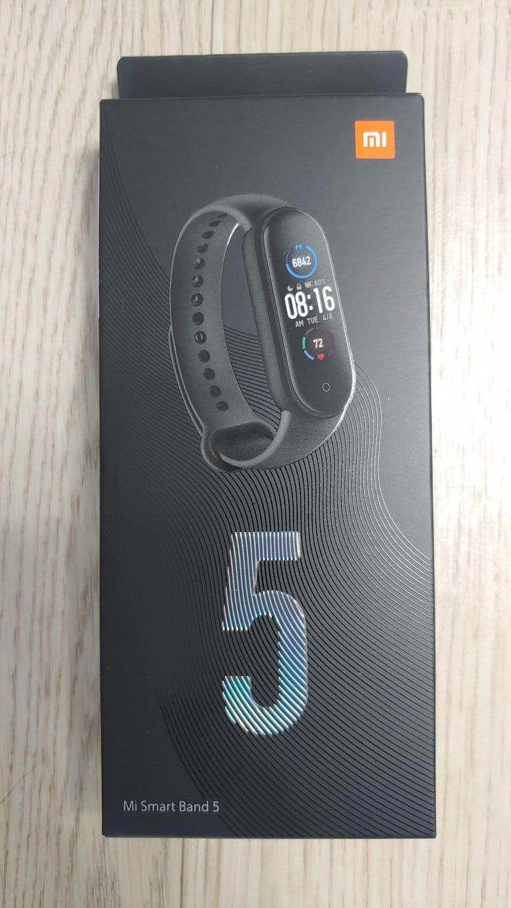  샤오미 미밴드5 한글판(miband 5)-사용 기간이 길고, 다기능 가성비 스포츠용 스마트 밴드(미밴드4비교)