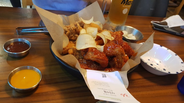  분당 미금역 맛집 바른치킨-특제소스 양념치킨