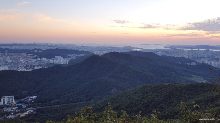 인천 계양산 등산(공영주차장~계단 코스)
