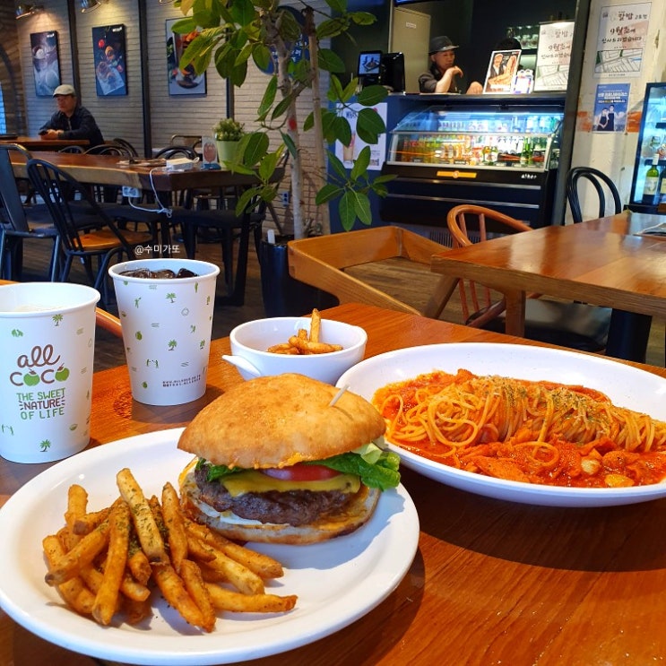  [삼호물산맛집]양재천 근처 만원대 수제버거 브런치카페 왓츠피데 개포본점_ what's pide