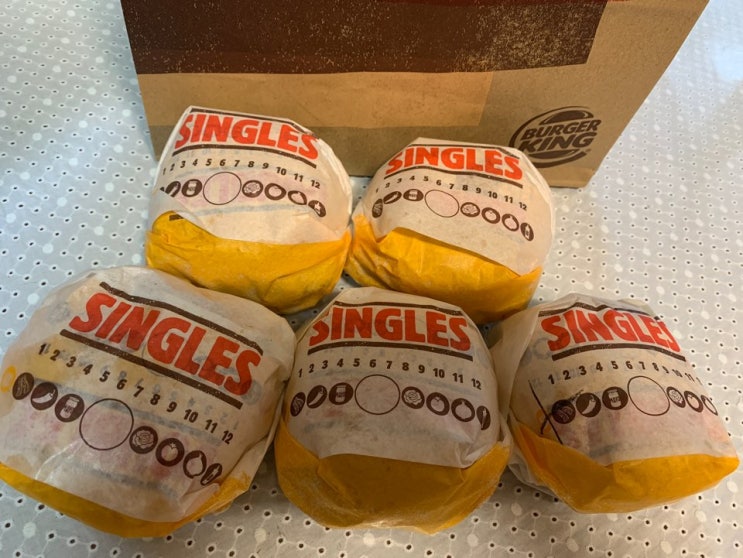  일요일 아침은 버거킹 세일 행사, 불고기버거로 해결!