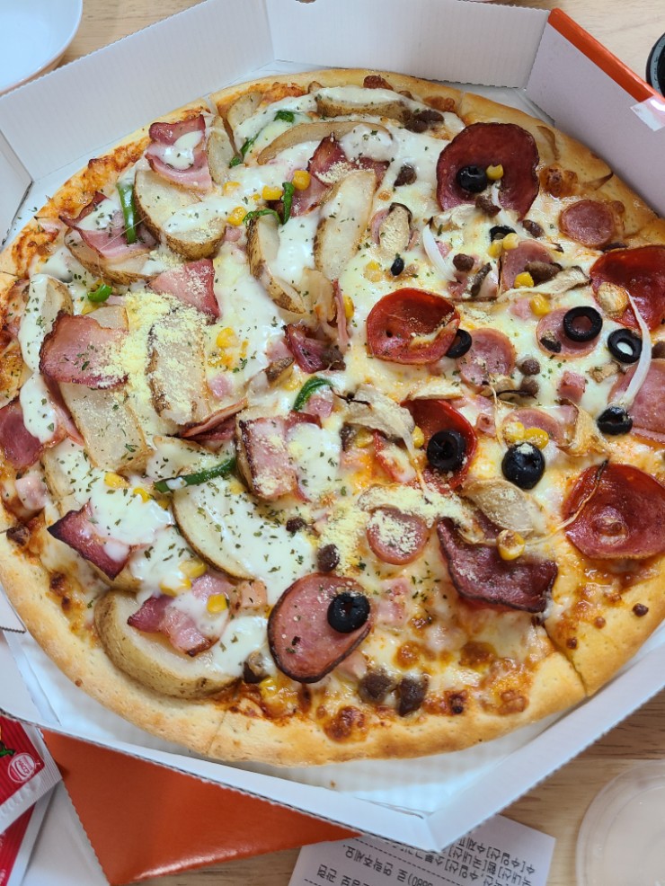  포항배달맛집) 레트로지 피자 토핑이ㄷㄷㄷ