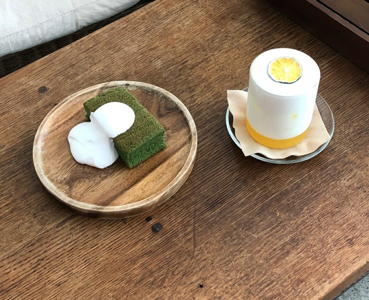  쑥 디저트 맛집 카페누이, 인테리어가 예쁜 익산디저트맛집, 익산모현동카페누이